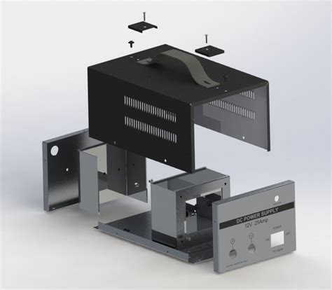 sheet metal chassis box|Custom Electronic Enclosures, Parts and Components .